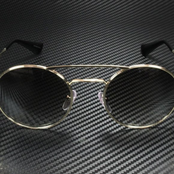 Prada Women\'s Black and Pale Gold Sunglasses! main image 4